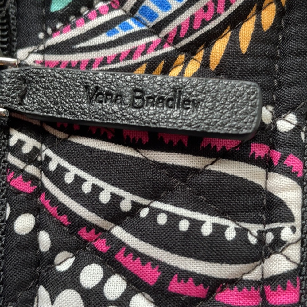 Vera Bradley Flower Pattern adjustable Crossbody Bag